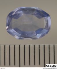 Foto von Korund (Saphir) (NHMW-MIN-Aa2183)